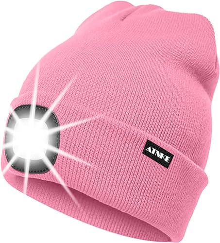 ATNKE LED Lighted Beanie Cap - Ultra Bright