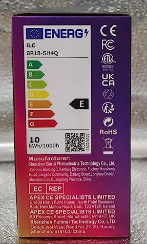 Dimmable Colour Changing RGBW LED Light Bulb - 12 Colors