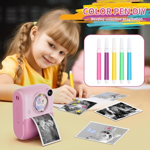 Instant Print Kids Camera - 2.5K UHD