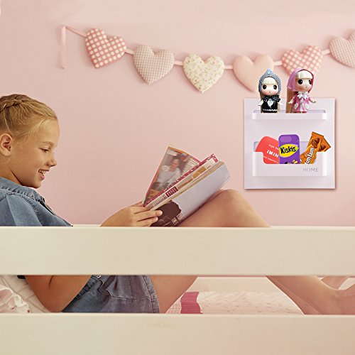 Wall-mounted Bedside Shelf Organizer for Gadgets