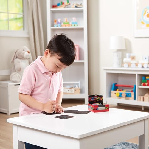 Rainbow Scratch Art Note Cubes by Melissa & Doug