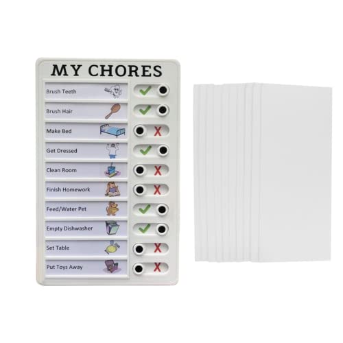 MEKEET Portable Chores Checklist for Travel Planning