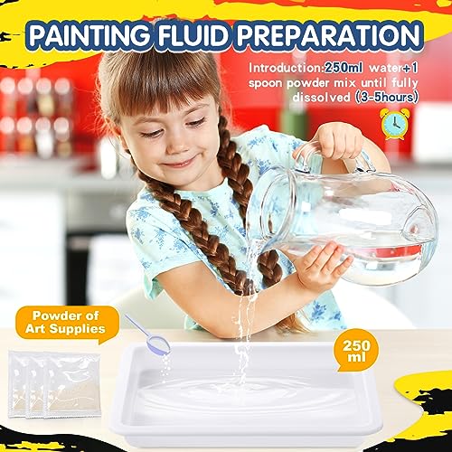 Water Marbling Paint - Crafts Kits for Kids 6-12