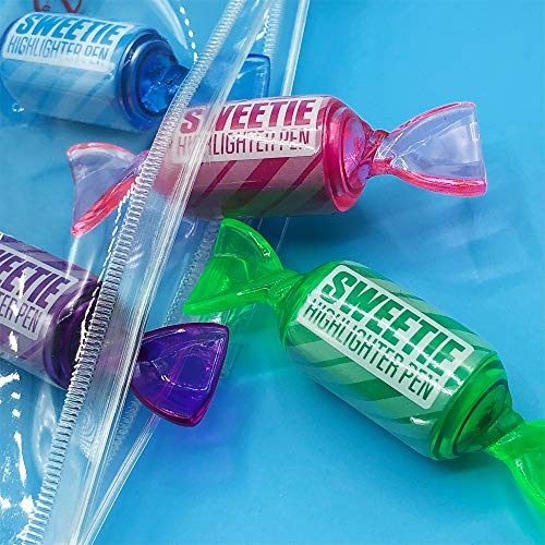 Tinc Sweetie Scented Highlighter Pens - 4 Funky Colours