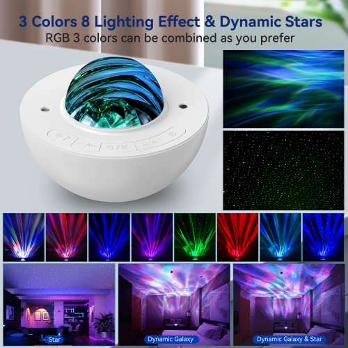 Galaxy Projector: Starry Night Light, Music Speaker, Remote