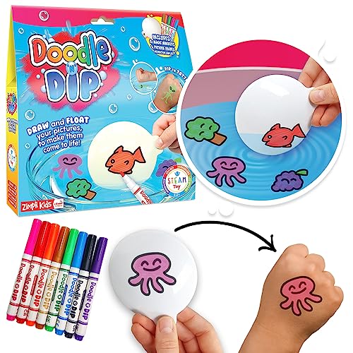 Zimpli Kids Doodle N Dip: Magical Floating Tattoos