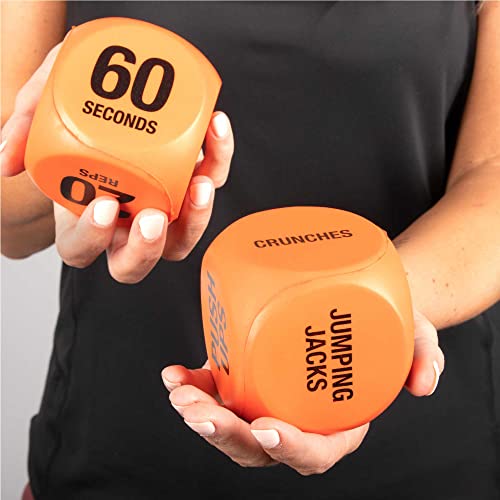 Exercise Dice - Cardio & HIIT Workout Game - Orange