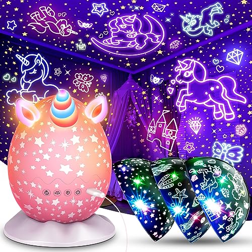 Unicorn Night Light Projector - Gifts for Girls