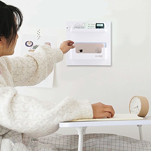 Wall-mounted Bedside Shelf Organizer for Gadgets