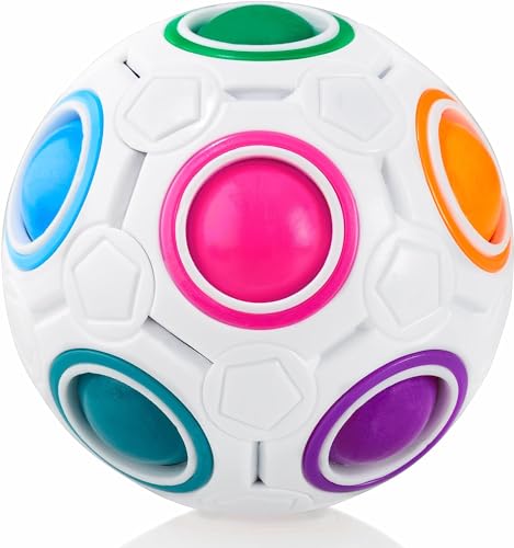 CUBIDI® Rainbow Puzzle Ball: Brain Teaser for Kids
