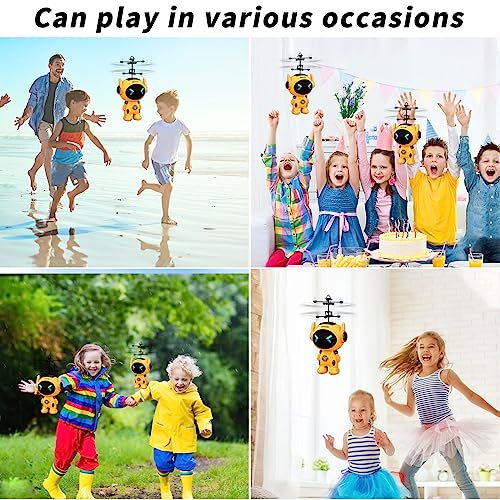 Portable Flying Robot Drone - Mini Induction RC Toy