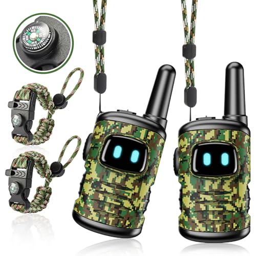 Walkie Talkie Kids & Compass Wristband - Outdoor Adventure