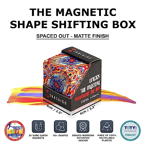 SHASHIBO Sensory Cube: Shape-Shifting Magic Toy