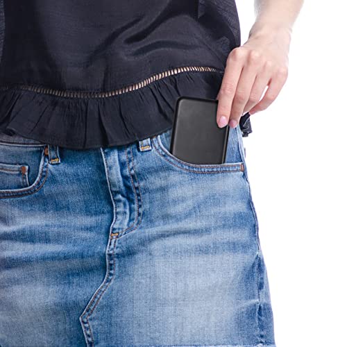 wobsion Pocket Mirror with LED Light and Magnification