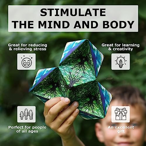 SHASHIBO Sensory Cube: Shape-Shifting Magic Toy