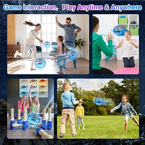 360° Rotating Hand Controlled Flying Ball Toy