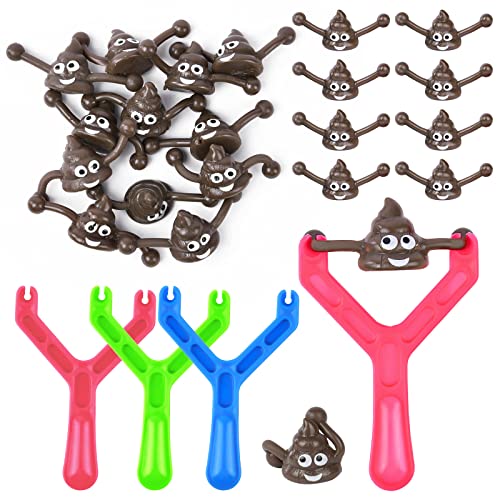 Ainiv Squeeze Slingshot Toy - 12 Toys, 3 Slingshots