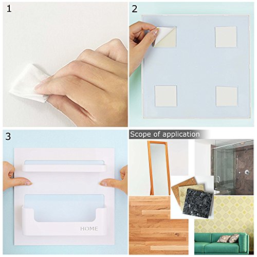 Wall-mounted Bedside Shelf Organizer for Gadgets