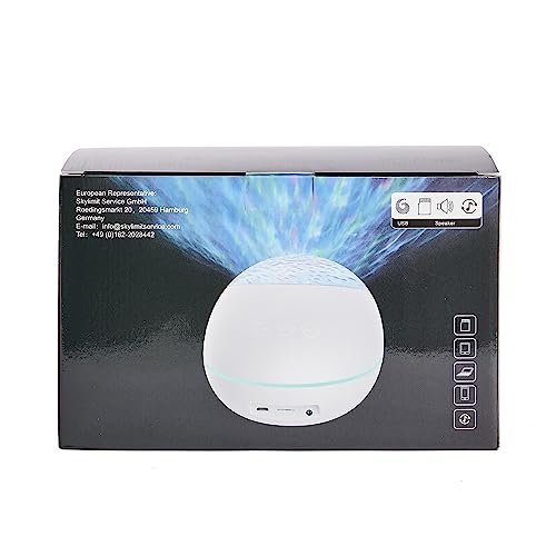 Galaxy Projector: Starry Skylight Night Sea Music Lamp