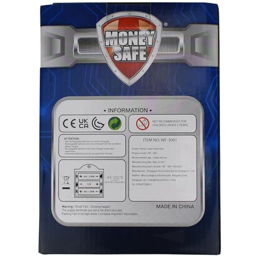 HUSAN Code Lock Piggy Bank - Kids Mini ATM