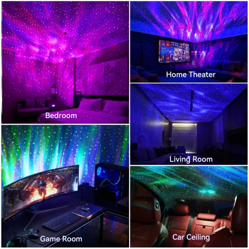 Galaxy Projector: Starry Night Light, Music Speaker, Remote
