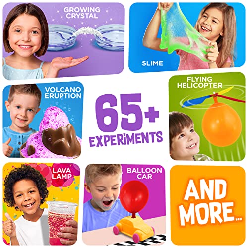 Educational Science Kit - 55+ Experiments, Endless Fun