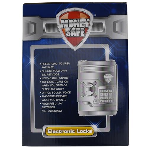 HUSAN Code Lock Piggy Bank - Kids Mini ATM