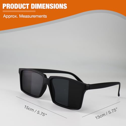 Spy Glasses: See Behind You with Rear View Mirror
