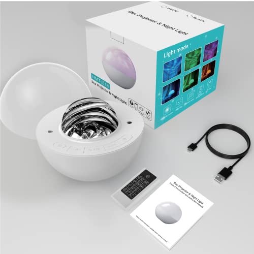 Galaxy Projector: Starry Night Light, Music Speaker, Remote