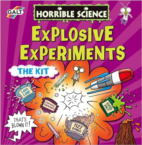 Galt Toys - Explosive Experiments Science Kit, Ages 8+