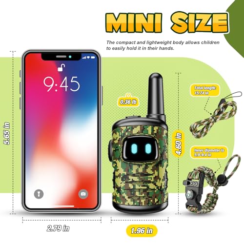 Walkie Talkie Kids & Compass Wristband - Outdoor Adventure