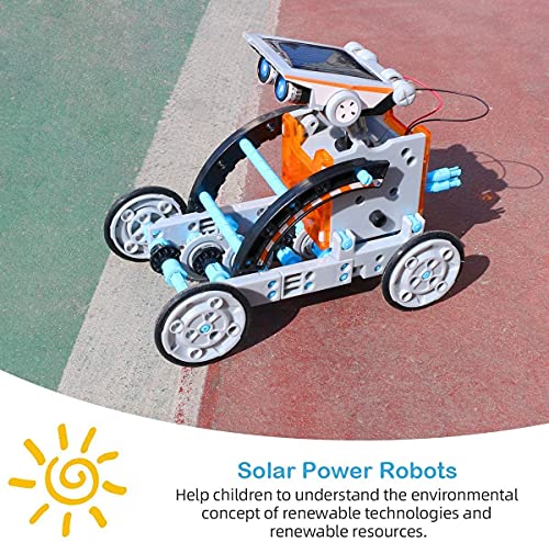 ACELIFE STEM Solar Robot Toy: 12-in-1 Science Kit