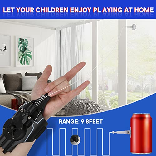 Spider Web Shooter, Electric Reel-in Launcher, Silk Toy