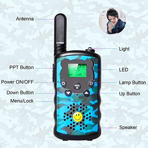 NEHOPE Walkie Talkies - Long Range, 2 Way Radio