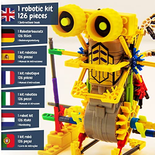 Science4you Betabot Robot Building Kit - 126 Piece Construction