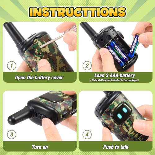 Walkie Talkie Kids & Compass Wristband - Outdoor Adventure