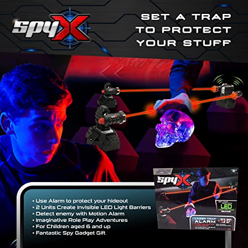 SpyX Lazer Trap Alarm for Kids: Multi-Colored 25cm
