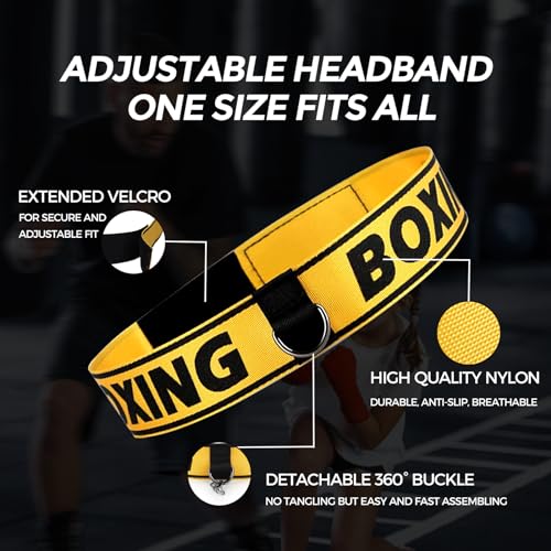Boxing Reflex Ball Headband - Improve Speed & Agility