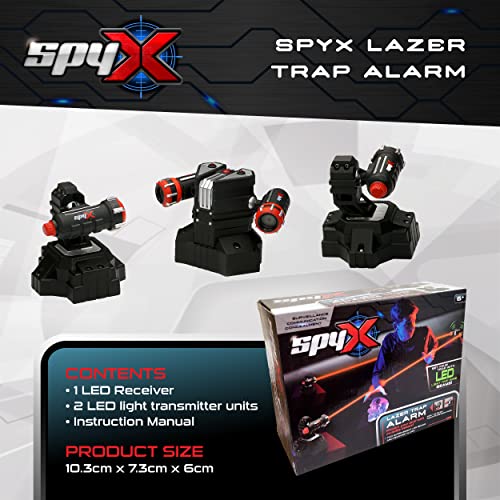 SpyX Lazer Trap Alarm for Kids: Multi-Colored 25cm