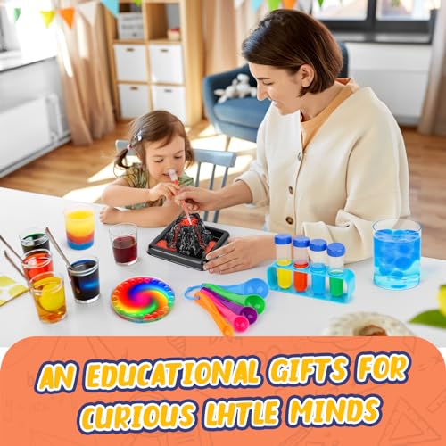 Kids Science Experiment Set: Grow Crystals & Make Rainbow