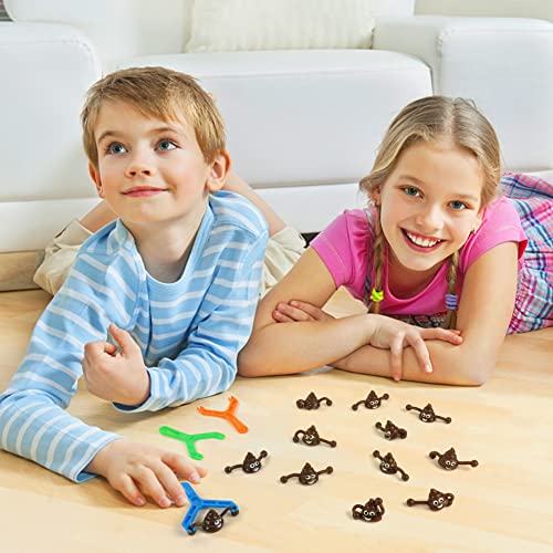 Ainiv Squeeze Slingshot Toy - 12 Toys, 3 Slingshots
