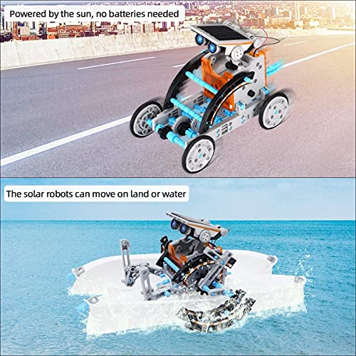 ACELIFE STEM Solar Robot Toy: 12-in-1 Science Kit