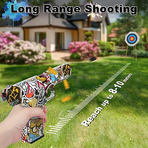 Shell Ejecting Foam Bullet Pistol Blaster - Kids' Educational Gadget