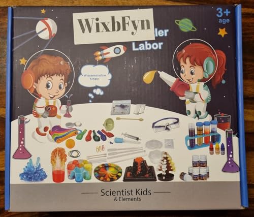 Kids Science Experiment Set: Grow Crystals & Make Rainbow