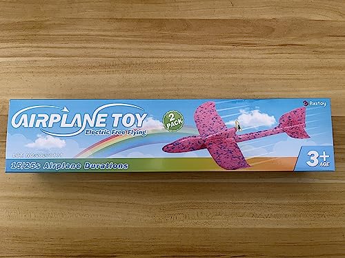 2023 Electric Airplane Toy, Foam Throwing Glider
