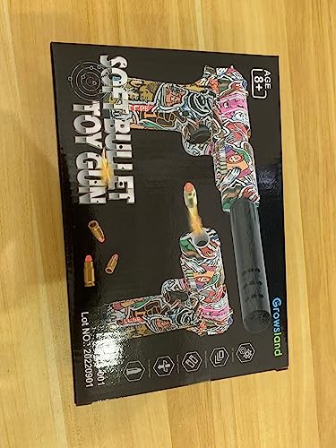 Shell Ejecting Foam Bullet Pistol Blaster - Kids' Educational Gadget