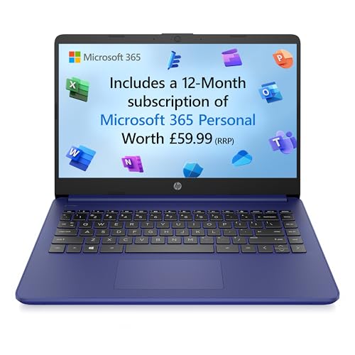 HP Stream 14" Laptop with Intel N4120 Processor