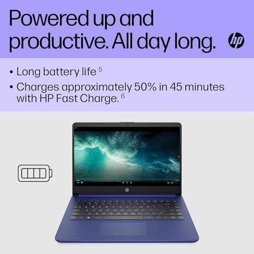 HP Stream 14" Laptop with Intel N4120 Processor
