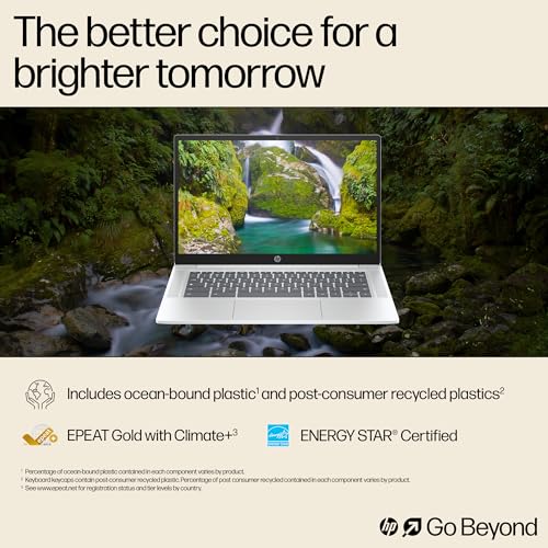 HP Chromebook 14" with Intel N100, 4GB RAM