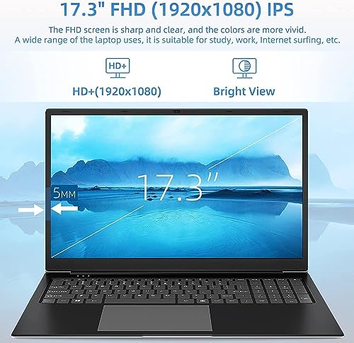 SGIN 17.3" FHD Laptop with 4GB RAM & SSD
